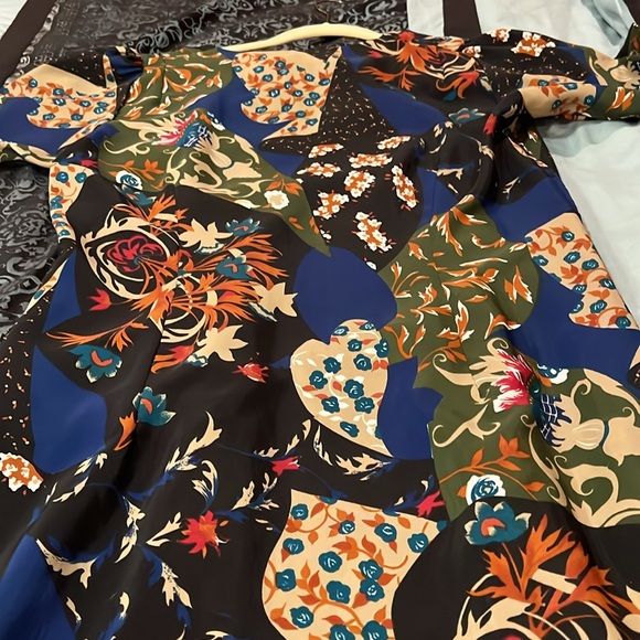 Women’s Floral Patchwork Dress, size XL, nice - Picture 5 of 7